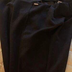 Anne Klein faux suede stretch pants.